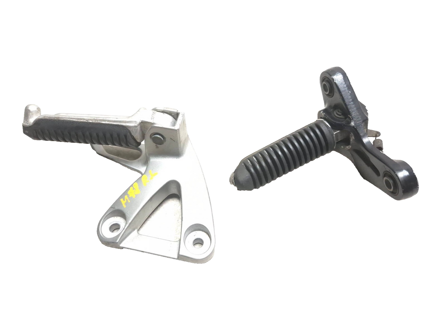 2006 Suzuki Katana Gsx600f Front & Rear Left Footpeg Pair OEM