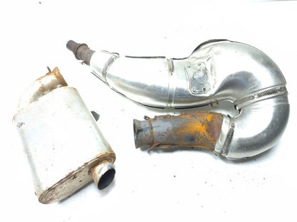 2014 Arctic Cat Zr6000 Exhaust Pipe Expansion Chamber & Muffler OEM