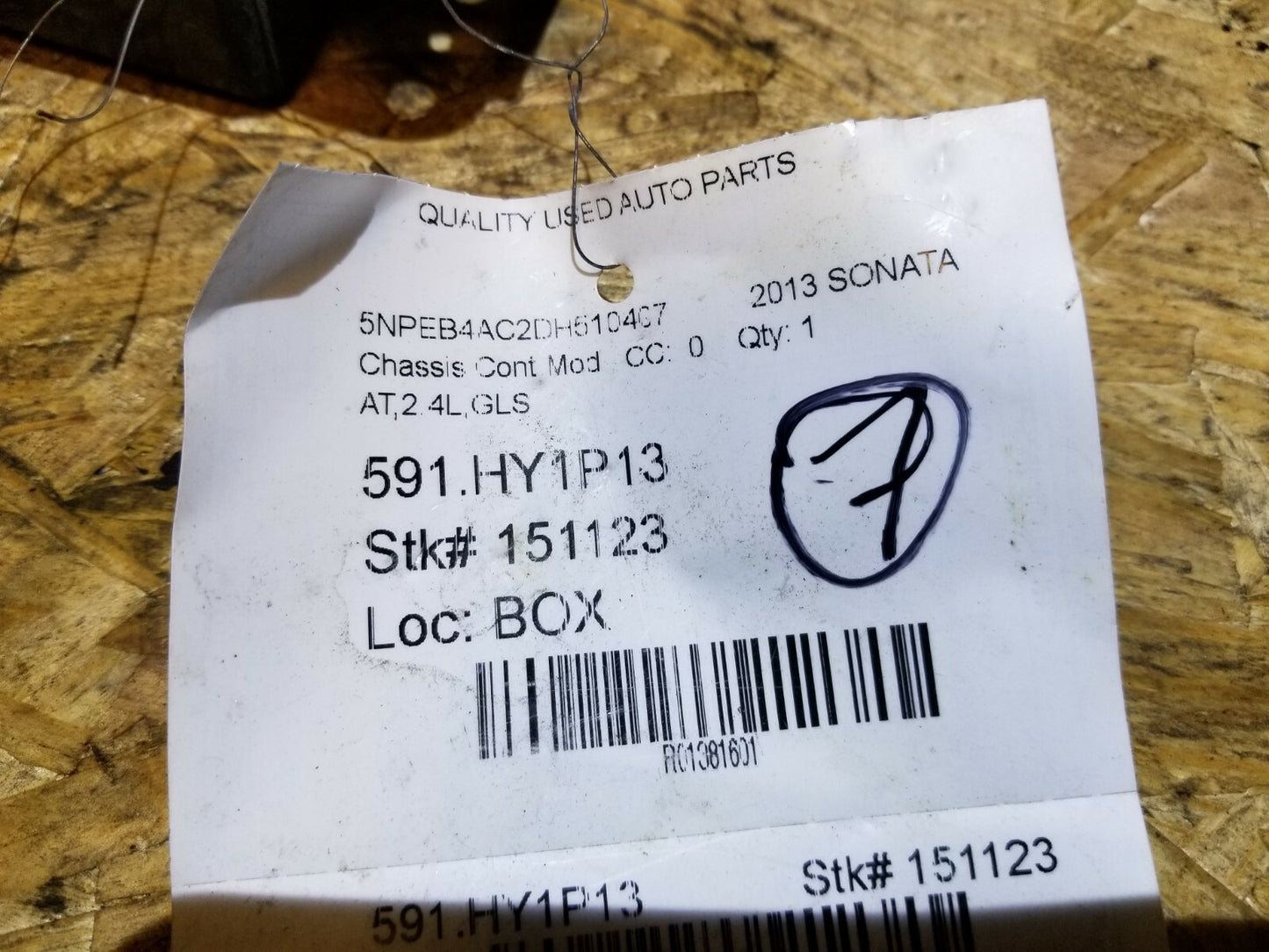13 2013 Hyundai Sonata Telematic Communication Module OEM #7