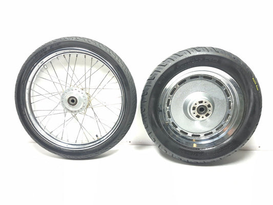 2006 Harley Sportster Xl1200c Xl883c Wheel Rim W/ Tire Front & Rear R16 R21 OEM