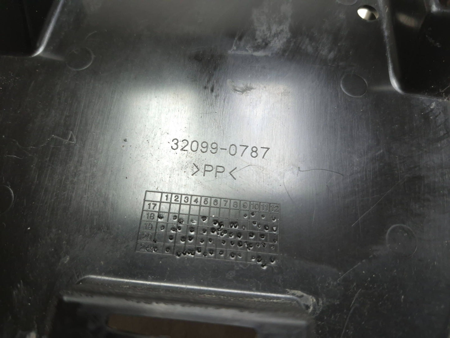2023 Kawasaki Ninja 400 Ex400 Under Seat Tray Cover  OEM