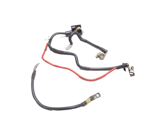 2013 Volkswagen GTI Positive Negative Battery Terminal W/ Ground Cable 3pcs OEM