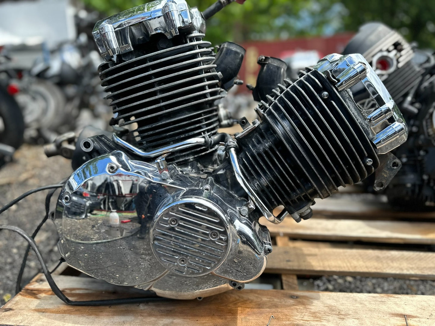 1999 Yamaha V Star Xvs650 Engine Motor OEM