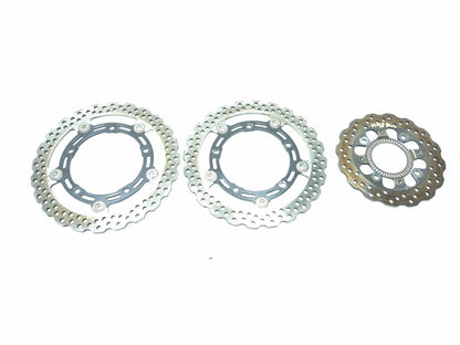 2018 Kawasaki Ninja 650 Ex650 Brake Disc Rotor Rear & Front 3 Pcs OEM