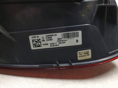 2015-2020 Mercedes C300 W205 Tail Light Left & Right Pair OEM