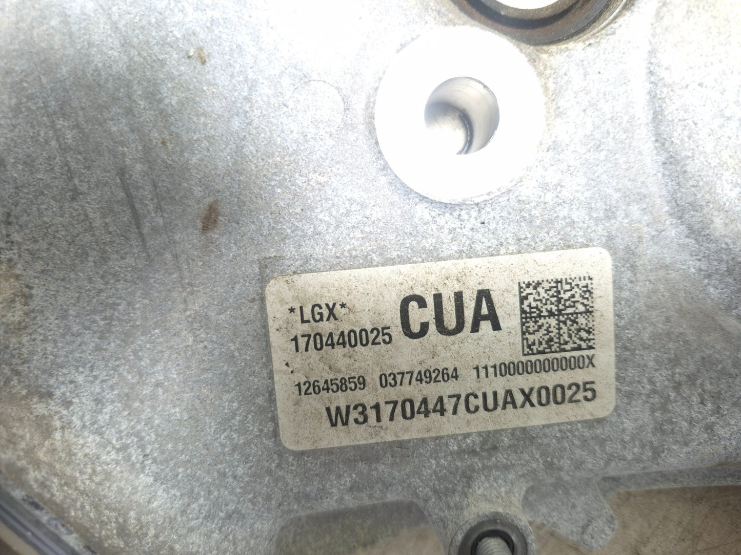 2017 Cadillac Xt5 Engine Front Timing Cover OEM