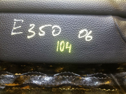 2006 Mercedes E350 Rear Seat Center Armrest W/ Cup Holder OEM