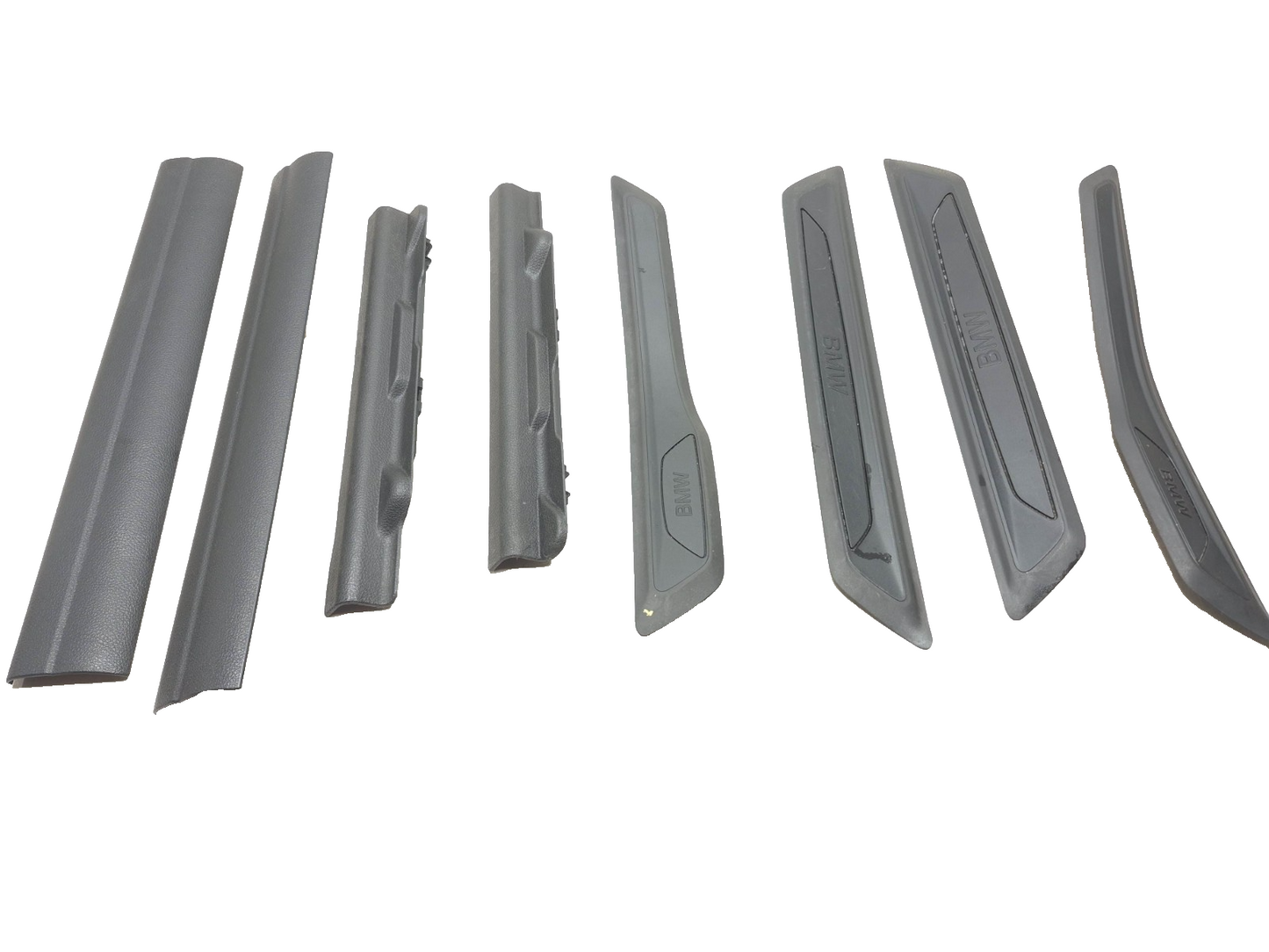 2013 BMW 328i F30 Sedan Door Sill Scuff Plate Cover Front & Rear 8 Pcs OEM