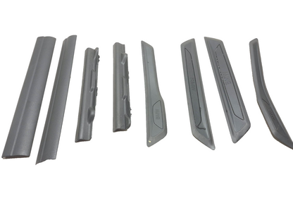 2013 BMW 328i F30 Sedan Door Sill Scuff Plate Cover Front & Rear 8 Pcs OEM