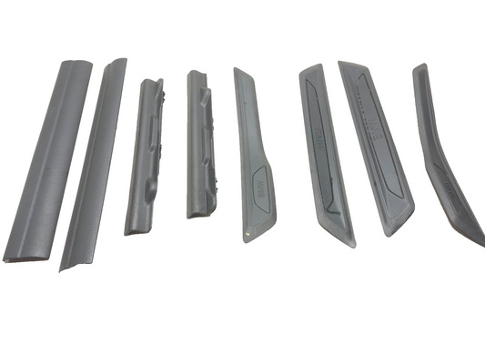 2013 BMW 328i F30 Sedan Door Sill Scuff Plate Cover Front & Rear 8 Pcs OEM