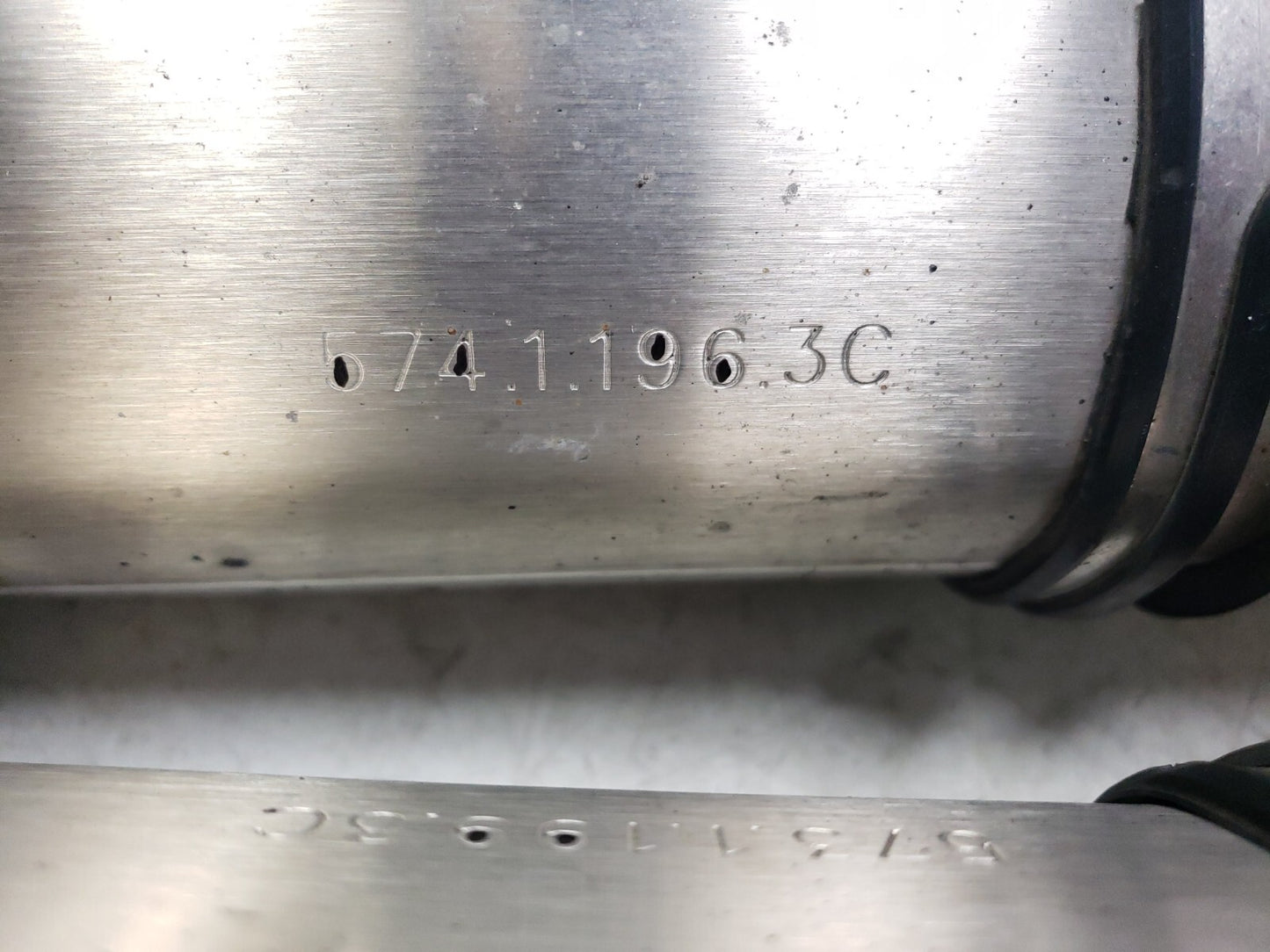 2008 - 2010 Ducati 848 Muffler Exhaust 2pcs OEM