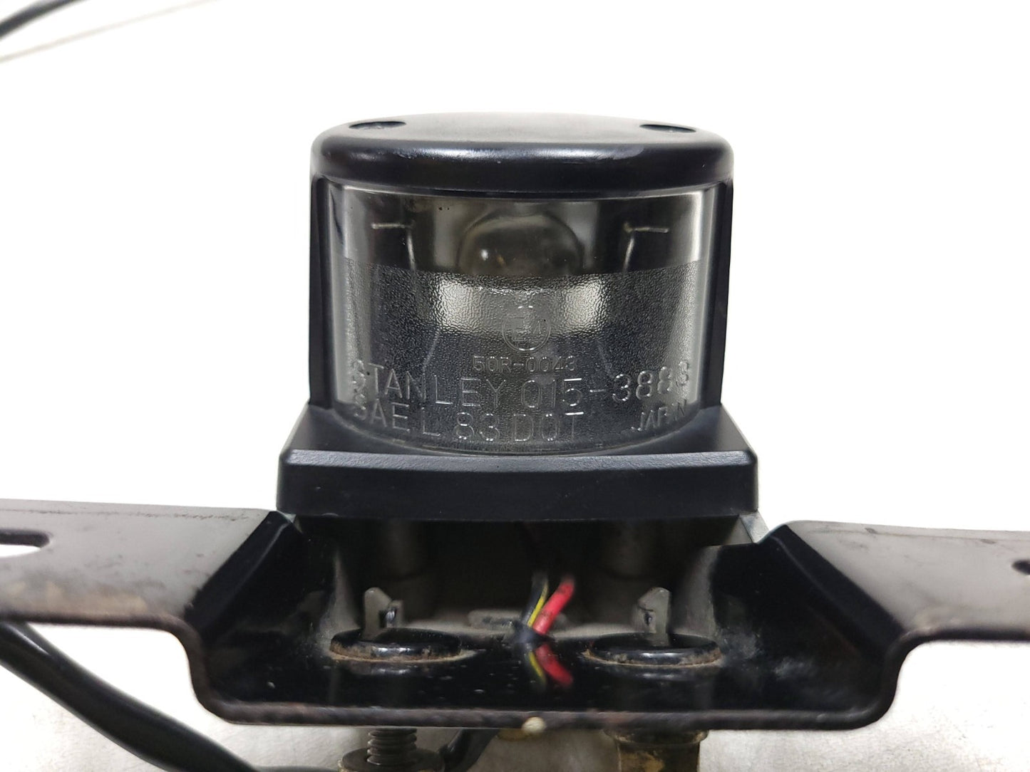 1986 Kawasaki Vulcan 750 Vn750 License Plate Light  With Bracket OEM