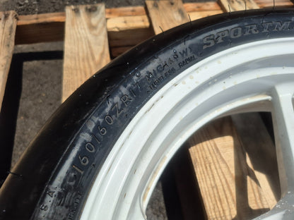 2022 Kawasaki Ninja 650 Ex650 Rear Wheel Rim & Tire  OEM