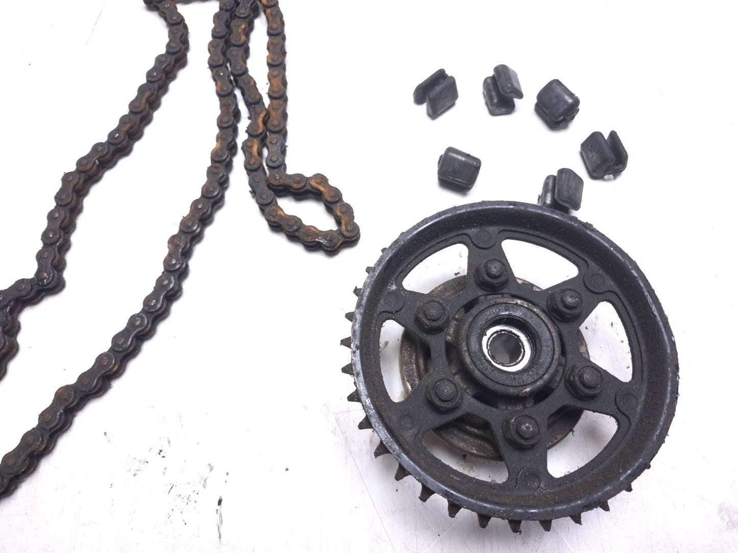 2020 Honda Cb300r Cbf300na Rear Sprocket & Drive Chain Set OEM