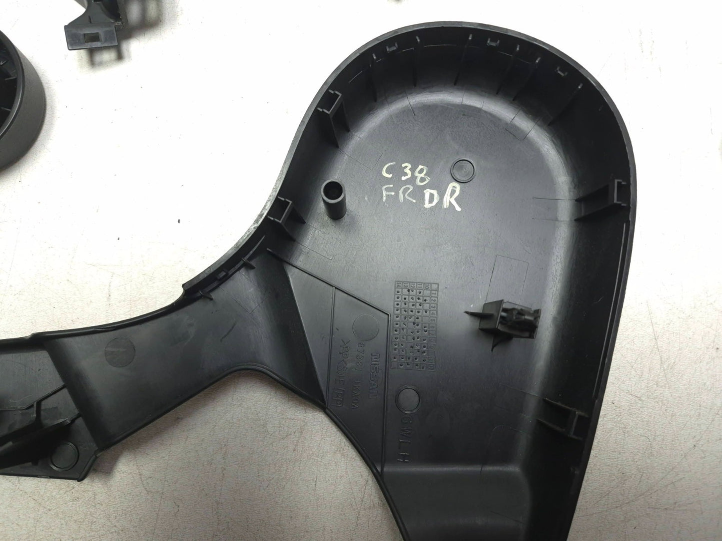 2015 Nissan Juke Seat Side Trim W/ Knob Front Driver Side Left OEM