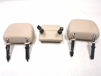 2017 Jaguar Xe Rear Seat Headrest Left & Center & Right OEM