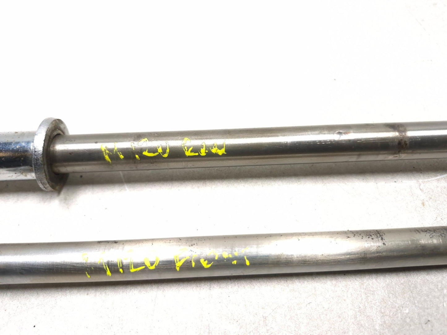 1994 Yamaha Virago Xv1100 Rear & Front Wheel Axle Pair OEM