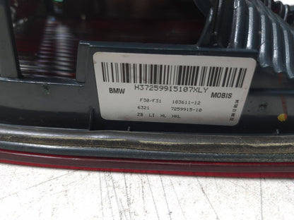 2013 BMW 328ix Tail Light Left & Right Pair OEM
