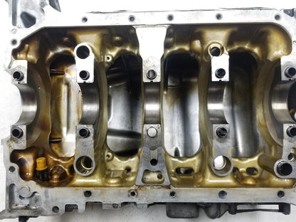 2010 Acura Tsx 2.4l Engine Oil Pan Upper & Lower Pair OEM