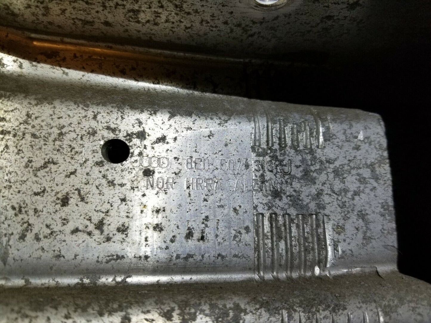 2007 Audi A4 Rear Bumper Reinforcement Impact Bar Beam OEM