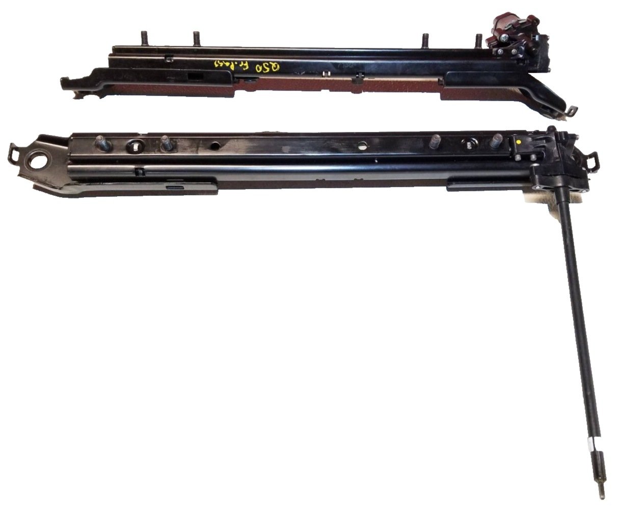 2017 Infiniti Q50 Front Passenger Seat Track Rail W/ Motor 2pcs OEM