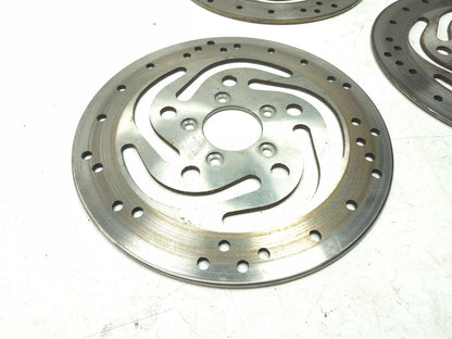 2004 Harley-davidson Touring Electra Glide Brake Disc Front & Rear 3 Pcs OEM