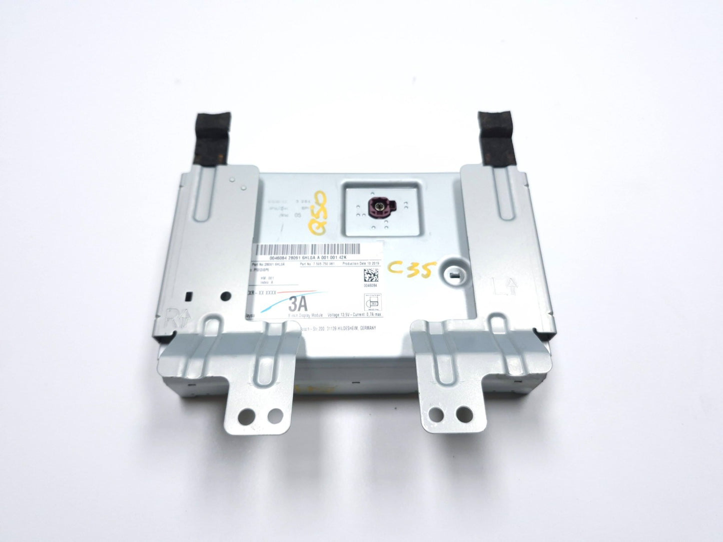 2020 Infiniti Q50 Information Media Navigation Display Screen 28091-6hl0a Oem✅