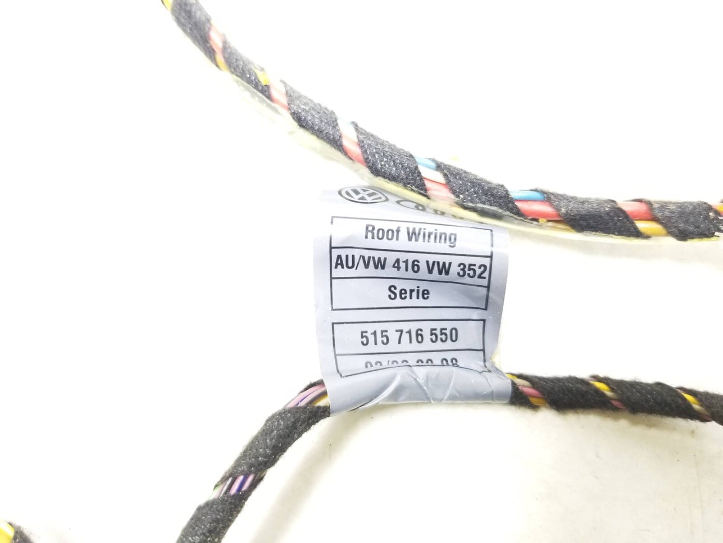 2009 - 2012 Audi Q5 Quattro Wiring Harness  Panoramic Sunroof OEM