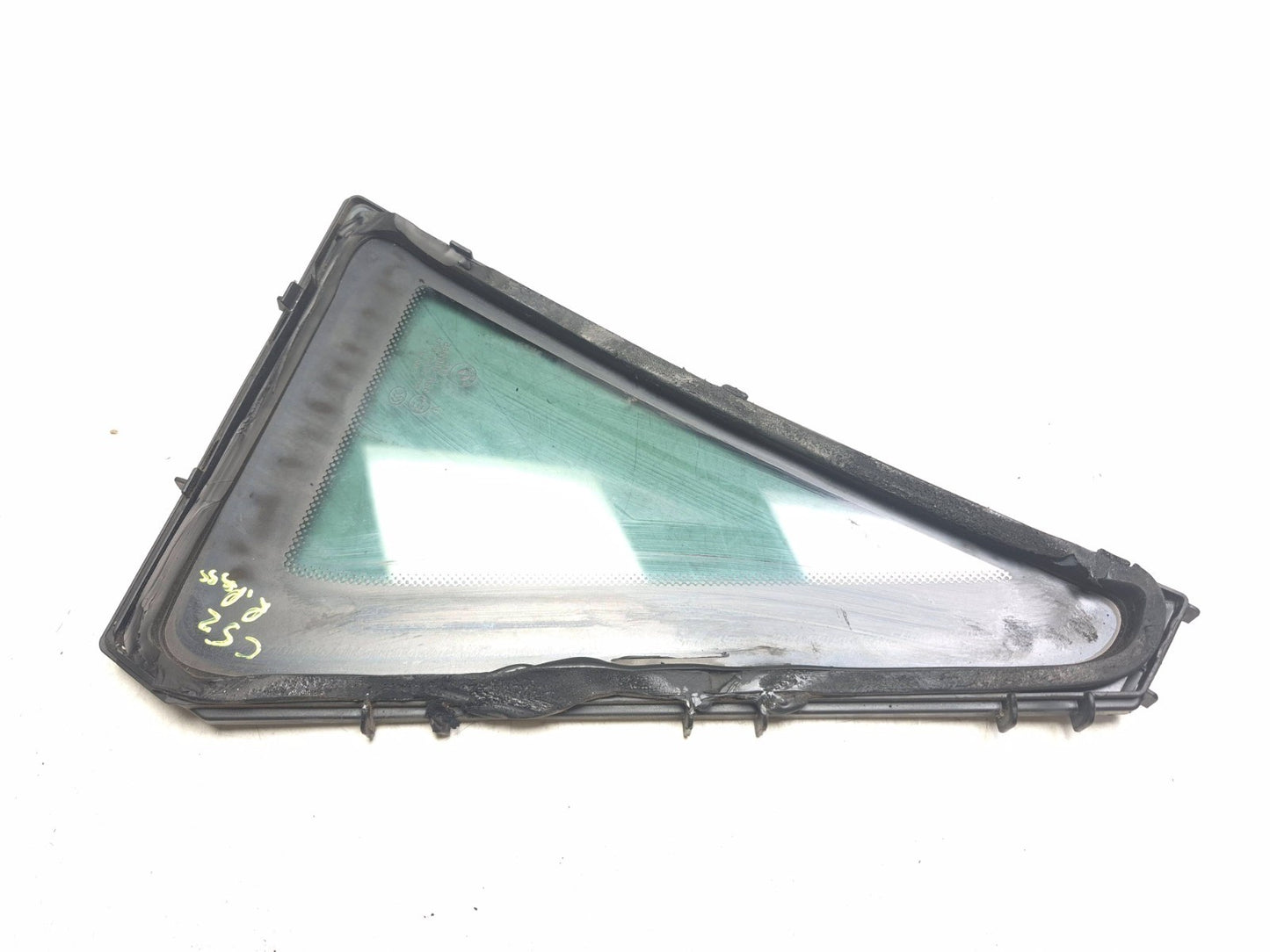 2008 BMW X6 E71 Rear Door Vent Quarter Window Glass Passenger Side Right  OEM
