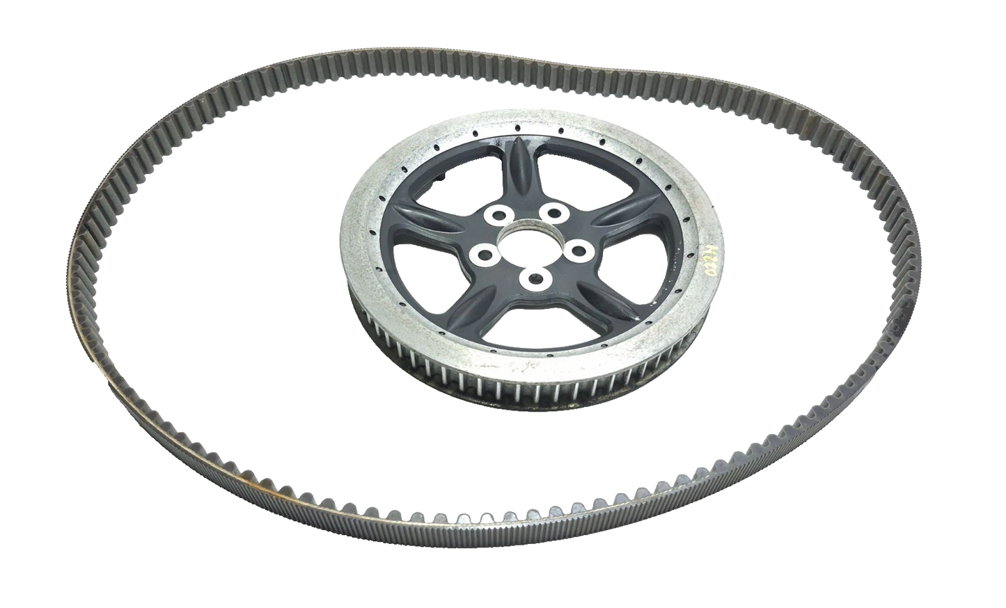 2004-2006 Harley Sportster Xl1200 Xl883 Rear Drive Belt Pulley Sprocket 68t Kit