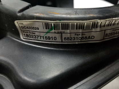 16 - 22 Dodge Durango Door Window Regulator Panel Rear Passenger Side Right OEM