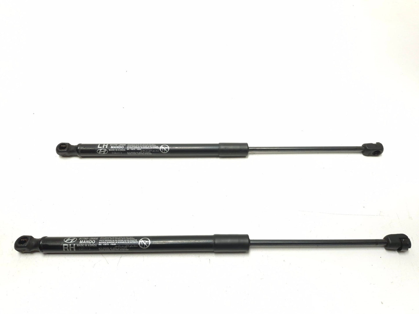 2019 Hyundai Kona Tailgate Lifter Left & Right Pair OEM
