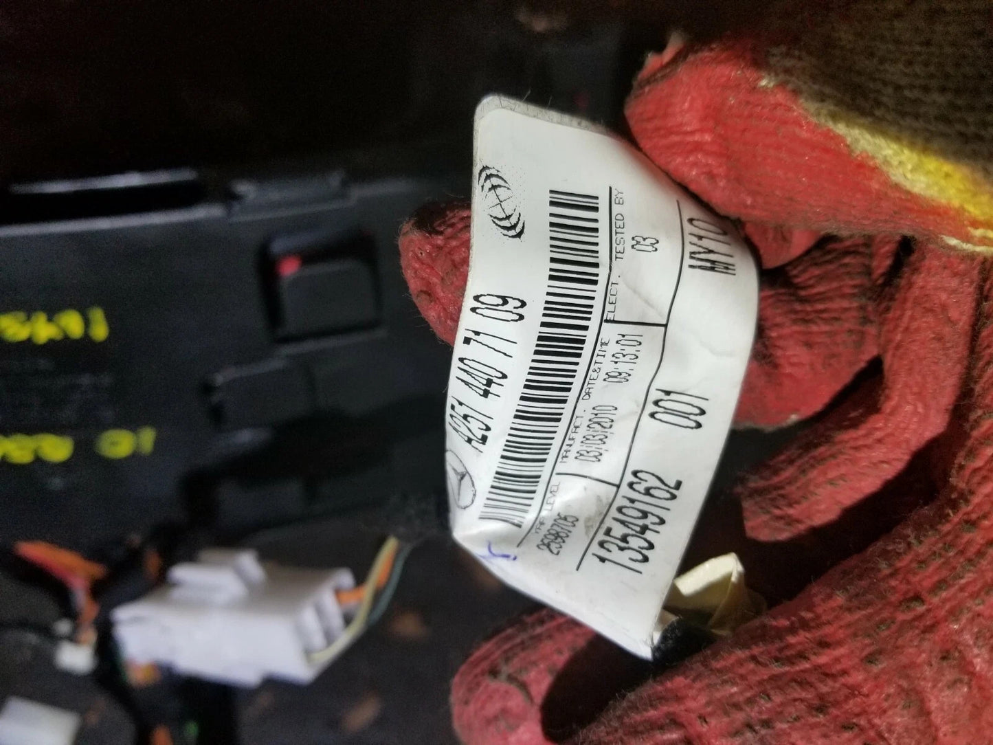 2010 Mercedes-benz R350 Interior Body Wire Harness OEM
