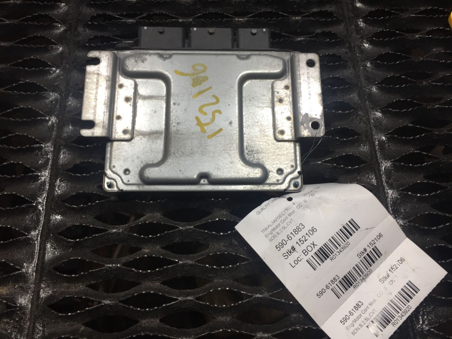 2013 2014 Nissan Altima 2.5l Engine Ecm Control Module  Nec008-046 OEM 38k