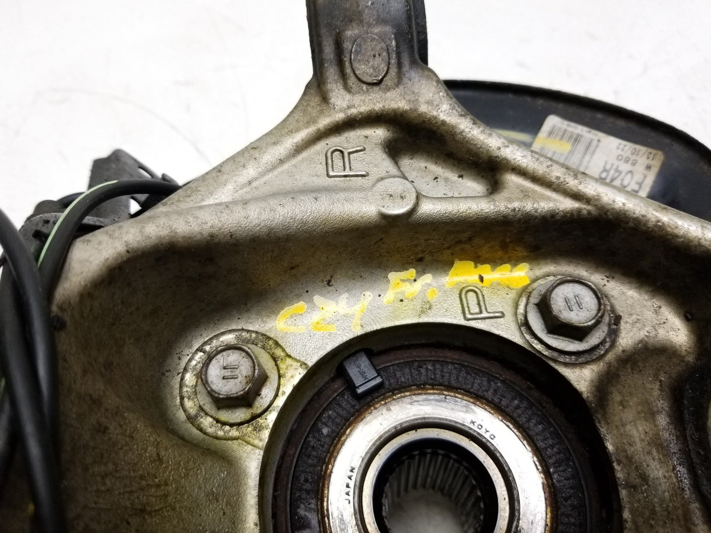 11-17 Lexus CT200h Front Spindle Knuckle Passenger Side Right Oem✅