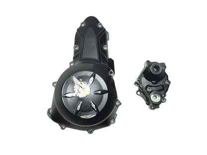 2022 Kawasaki Ninja 650 Ex650 Generator Side Cover & Gearbox Cover Pair OEM