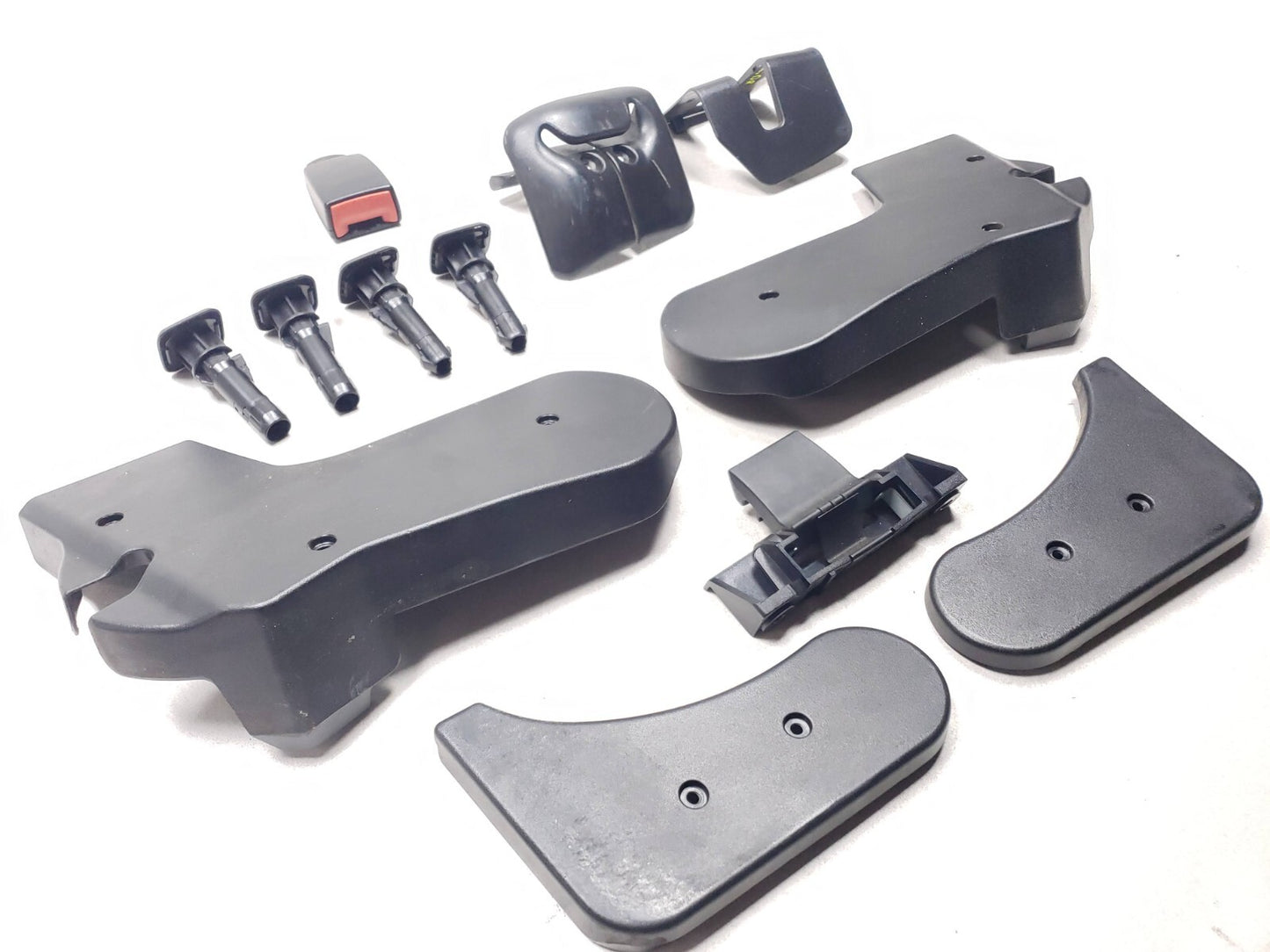 2007 Range Rover Rear Seat Trim Cover & Lock Lever Latch Set OEM
