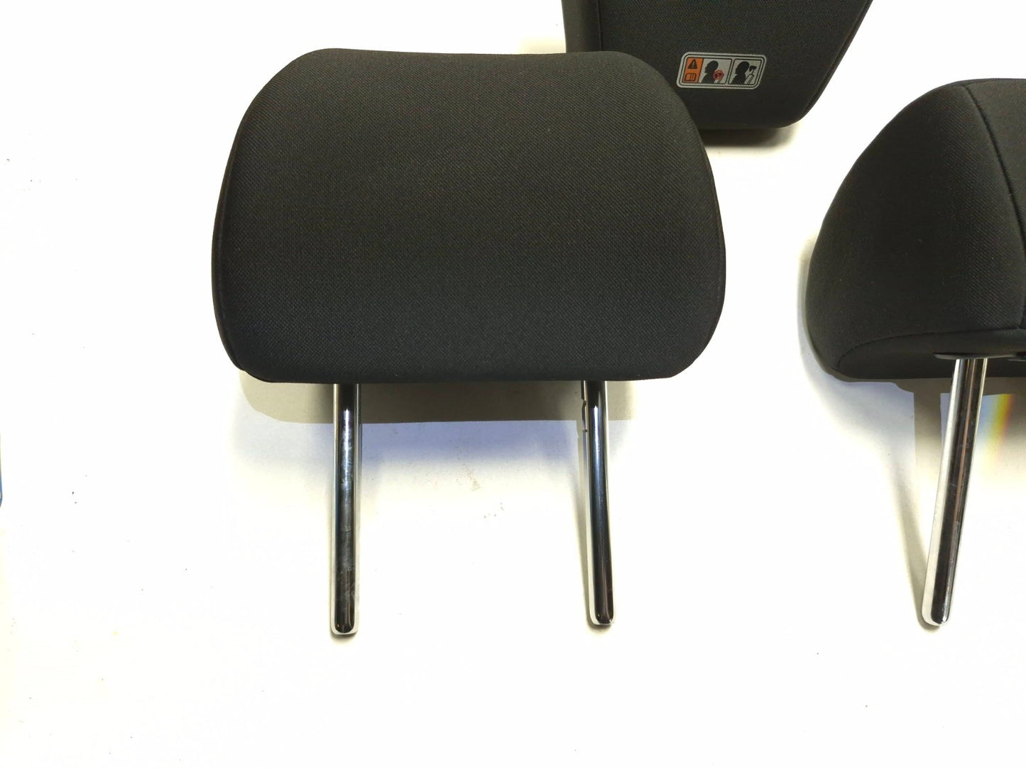 2019 Hyundai Kona Rear Seat Headrest 3 Pcs OEM