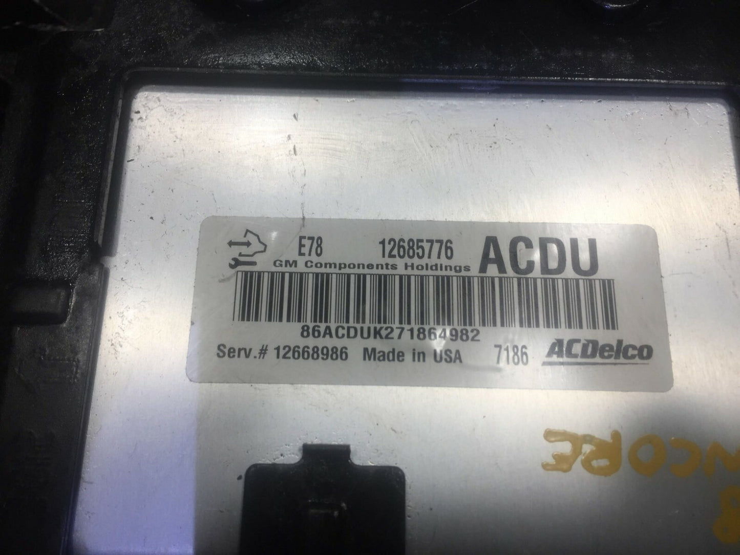 2018 Buick Encore Engine Control Module OEM