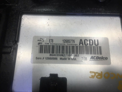 2018 Buick Encore Engine Control Module OEM