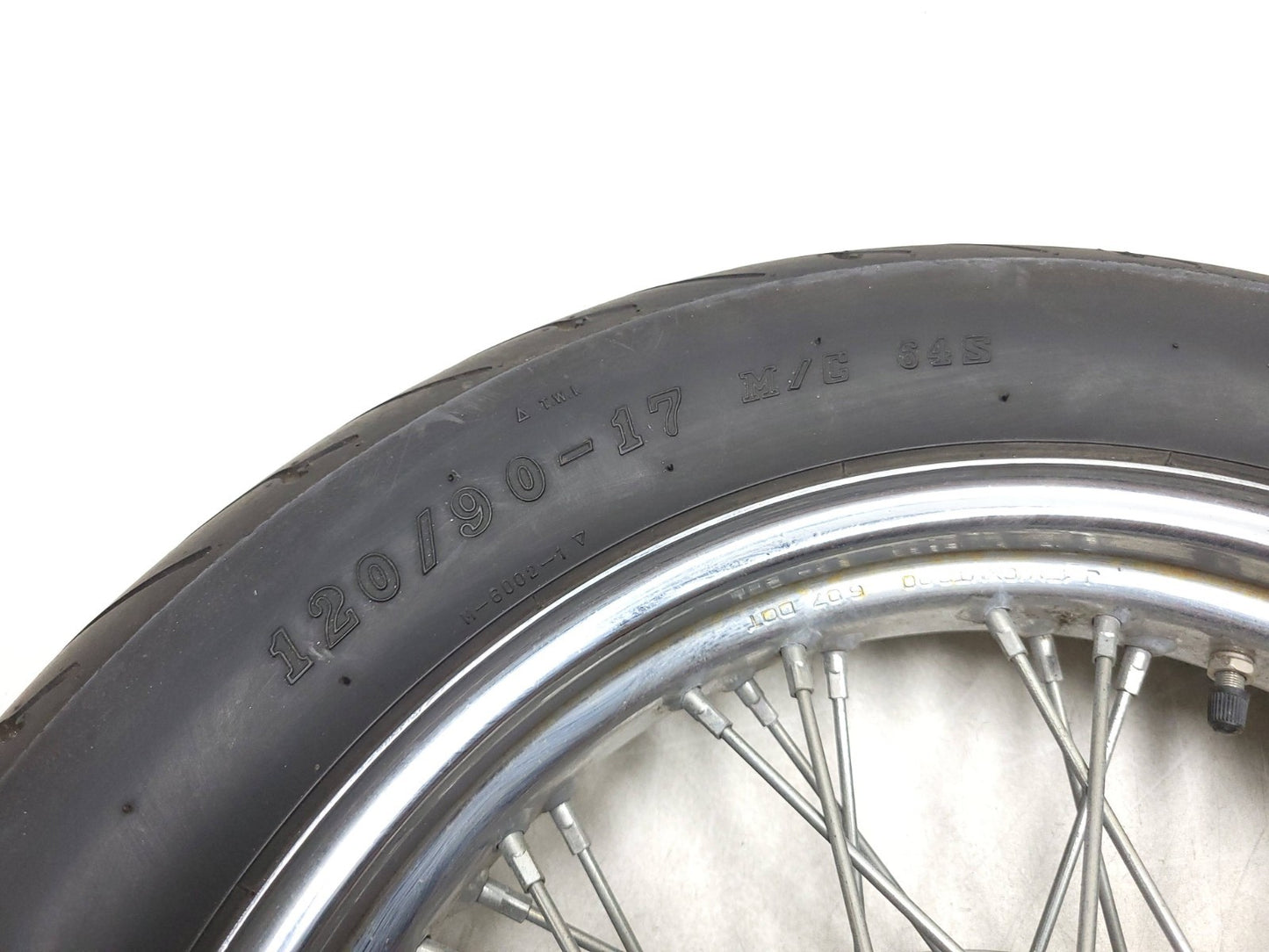 2008 Honda Shadow Vt 750ca Front & Rear Wheel Rim & Tire OEM