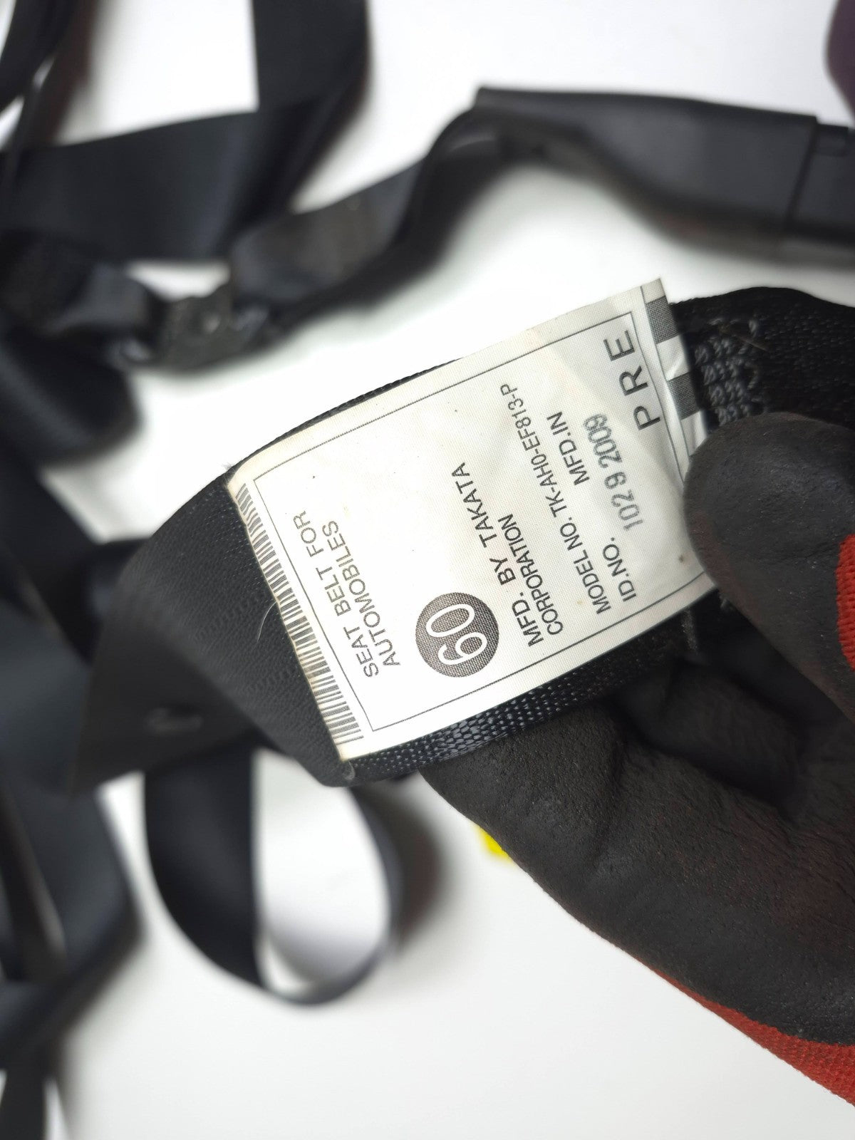 2010 Lexus Hs250h Rear Seat Belt Retractor Left &center & Right OEM