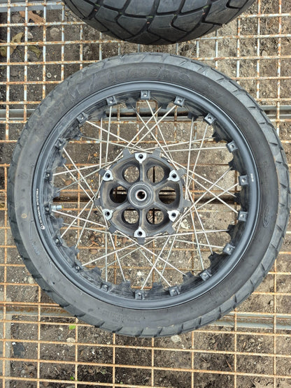 2023 Csc Rx3 Rx4 Adventure Rear & Front Wheel W/ Tire Pair R 19 R 17 OEM