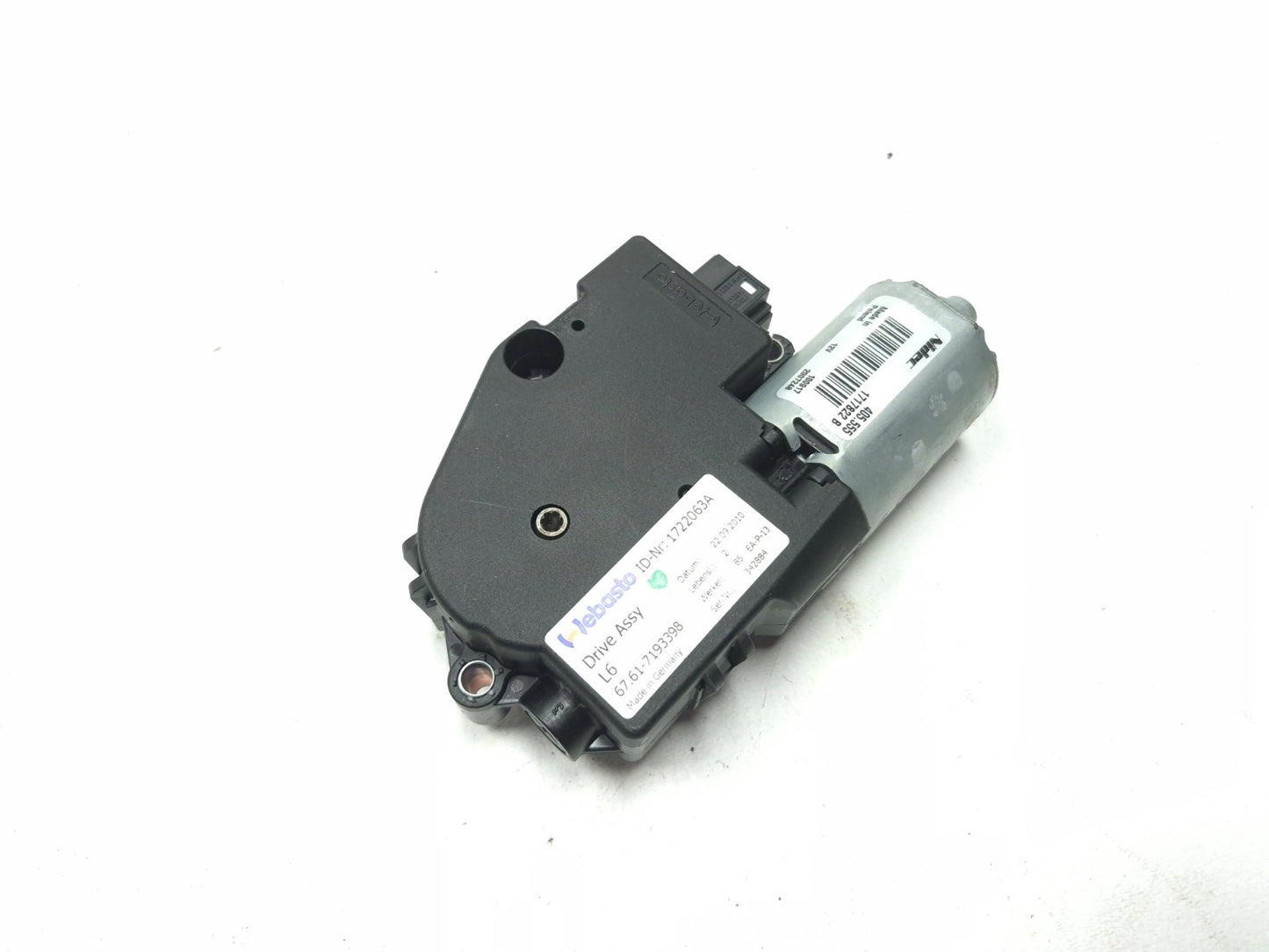 2011 BMW 750li Sunroof Motor Pair 7193398 OEM
