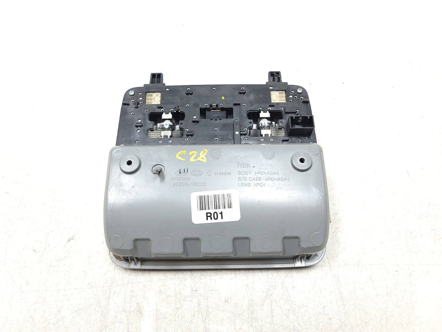 12-17 Hyundai Accent Overhead Dome Light Console OEM 92800-1rxxx