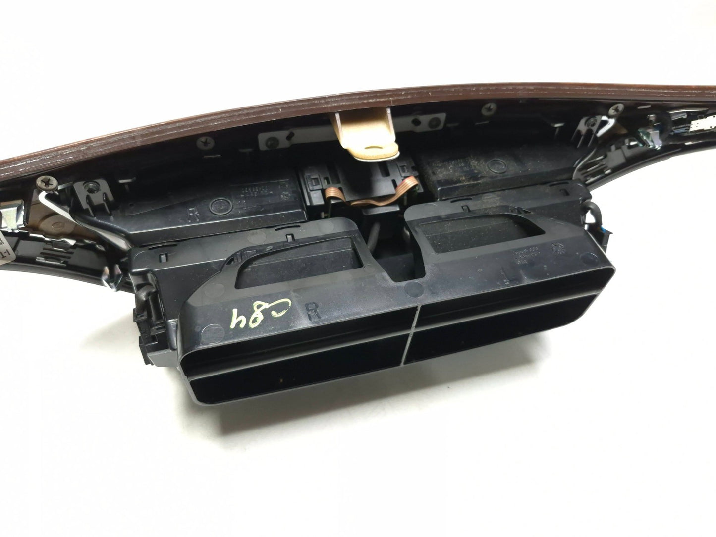 2010 Mercedes S400 W221 Hybrid Center Dash Trim Bezel Wood Assembly OEM