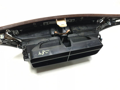 2010 Mercedes S400 W221 Hybrid Center Dash Trim Bezel Wood Assembly OEM