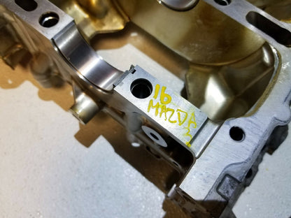 2016 Mazda 3 2.0l Engine Crankshaft Lower Block Housing OEM