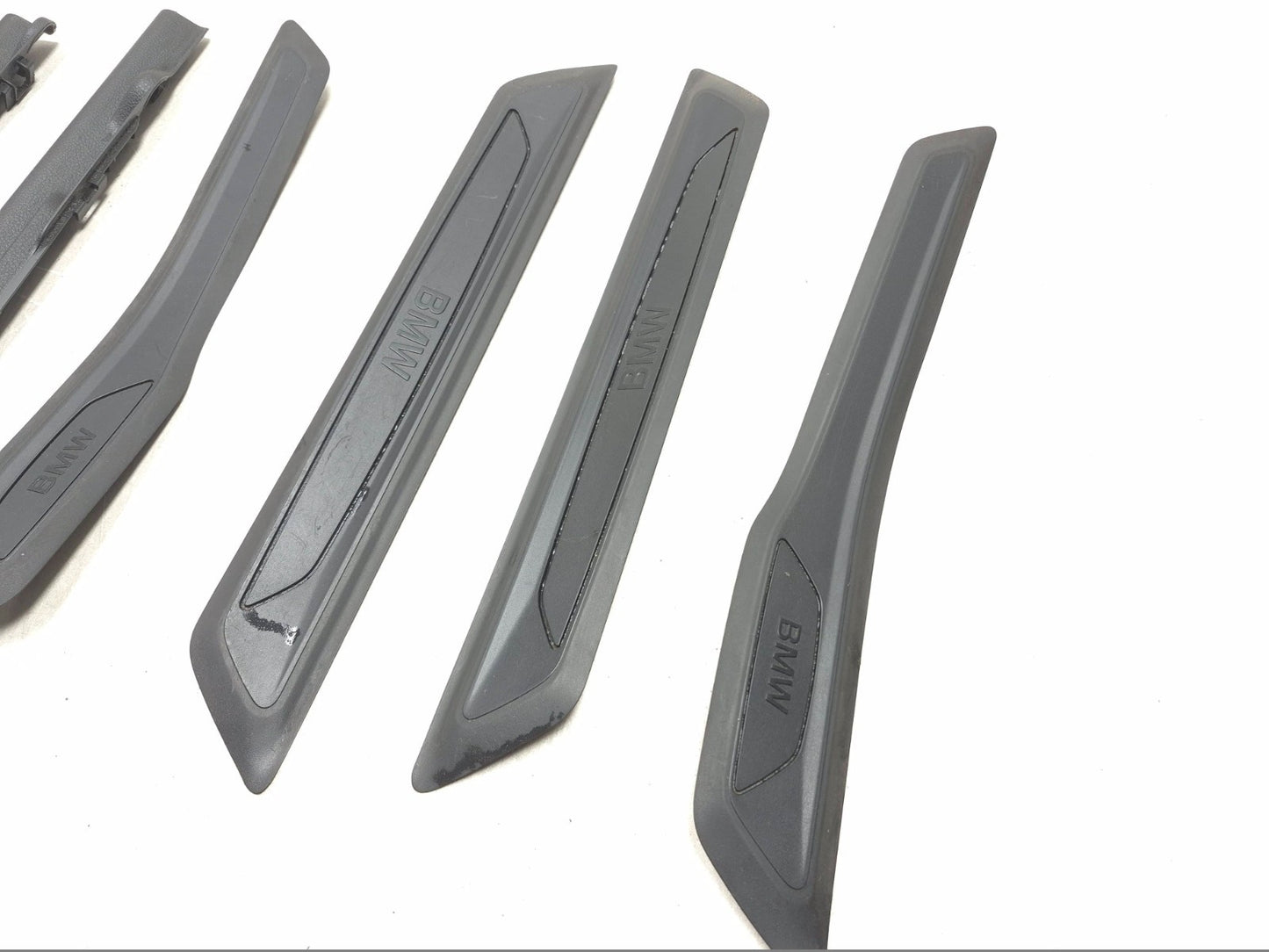 2013 BMW 328i F30 Sedan Door Sill Scuff Plate Cover Front & Rear 8 Pcs OEM