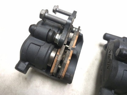 2025 Kawasaki Ninja Ex 500 Brake Caliper Front & Rear W/ Bracket 3 Pcs OEM